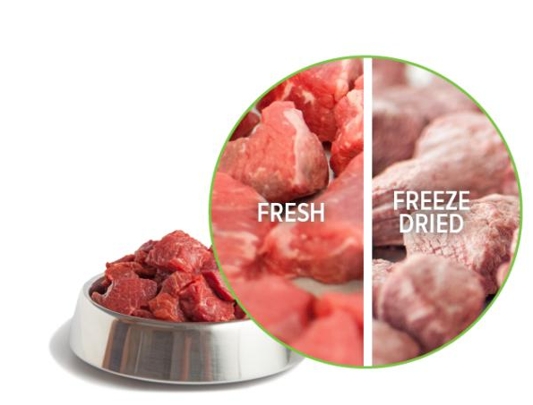 Freeze-dried pet treats